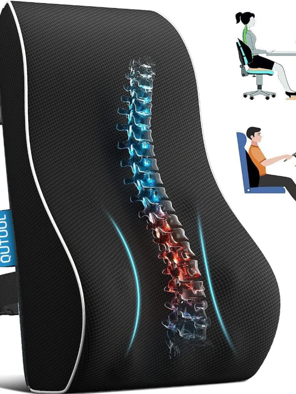 NEW Lumbar Support Pillow for Office Chair, Office Home Essentials